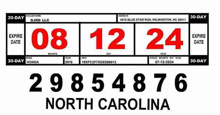 sacar-placas-temporales-en-north-carolina sacar-permisos-temporales-en-north-carolina